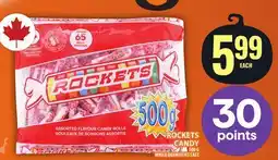 Food Basics ROCKETS CANDY offer