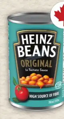 Food Basics HEINZ CANNED MEAL OR PORK & BEANS offer