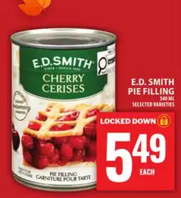 Food Basics E.D. SMITH PIE FILLING offer