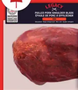 Food Basics LEGACY MARINATED PORK LOIN OR PULLED PORK ROAST offer