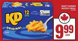 Food Basics KRAFT DINNER NOODLE MEAL offer