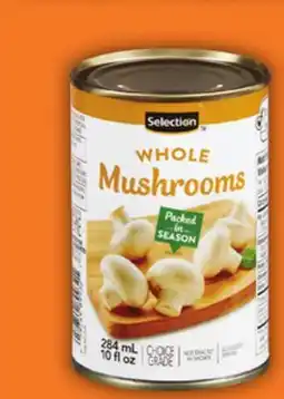 Food Basics SELECTION MUSHROOMS offer