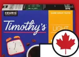 Food Basics TIMOTHY'S OR IRRESISTIBLES COFFEE CAPSULES offer