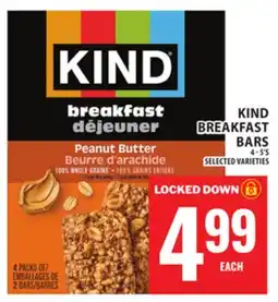 Food Basics KIND BREAKFAST BARS offer