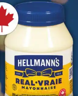 Food Basics HELLMANN'S MAYONNAISE offer