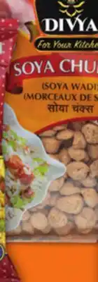 Food Basics HALDIRAM'S OR BHIKHARAM SNACKS, DIVYA SOYA CHUNKS offer