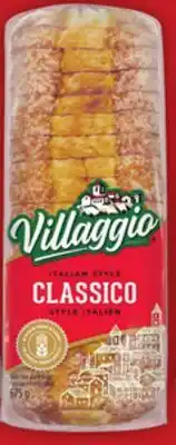Food Basics VILLAGGIO BREAD 550 - 675 G DEMPSTER'S WHOLE GRAIN BREAD 600 G BAGELS 450 - 510 G offer
