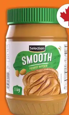 Food Basics SELECTION OR LIFE SMART NATURALIA PEANUT BUTTER offer