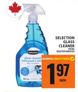 Food Basics SELECTION GLASS CLEANER offer
