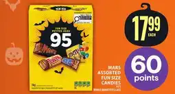 Food Basics MARS ASSORTED FUN SIZE CANDIES offer