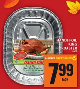 Food Basics HANDI-FOIL KING ROASTER offer