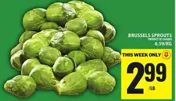 Food Basics BRUSSELS SPROUTS offer