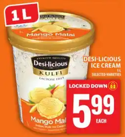 Food Basics DESI-LICIOUS ICE CREAM offer