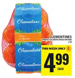 Food Basics CLEMENTINES offer