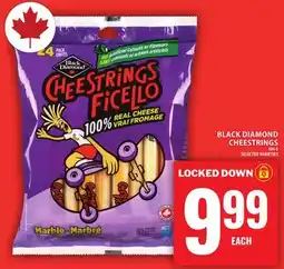 Food Basics BLACK DIAMOND CHEESTRINGS offer