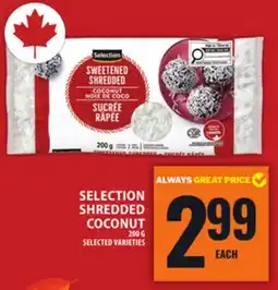 Food Basics SELECTION SHREDDED COCONUT offer