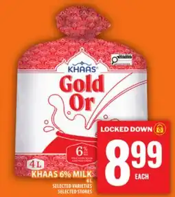 Food Basics KHAAS 6% MILK offer