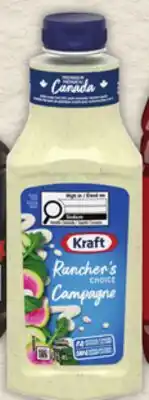 Food Basics KRAFT SALAD DRESSING OR BULL'S EYE OR DIANA BBQ SAUCE offer