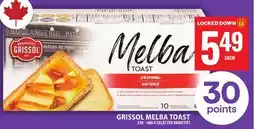 Food Basics GRISSOL MELBA TOAST offer