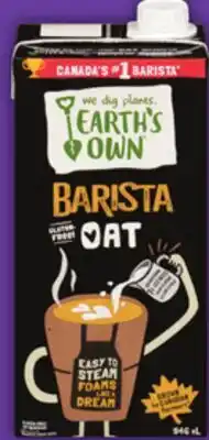 Food Basics EARTH'S OWN OAT BEVERAGE offer