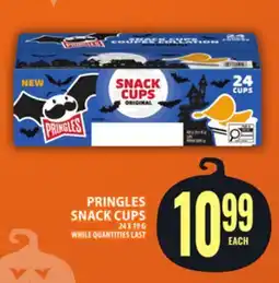 Food Basics PRINGLES SNACK CUPS offer