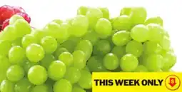 Food Basics GREEN OR RED SEEDLESS GRAPES offer