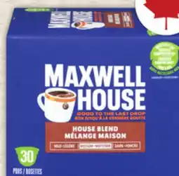 Food Basics MAXWELL HOUSE OR NABOB COFFEE CAPSULES offer