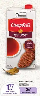 Metro CAMPBELL'S BROTH offer