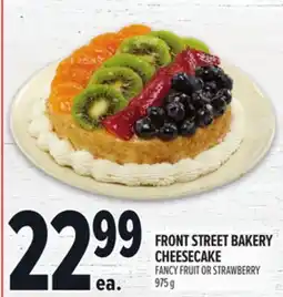 Metro FRONT STREET BAKERY CHEESECAKE offer