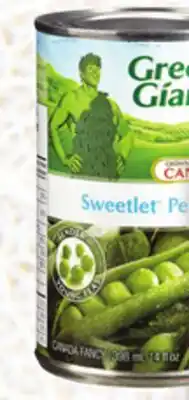 Metro GREEN GIANT CANNED VEGETABLES offer