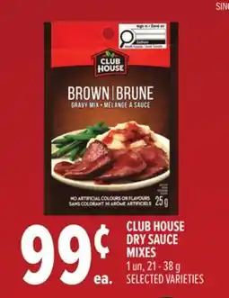 Metro CLUB HOUSE DRY SAUCE MIXES offer