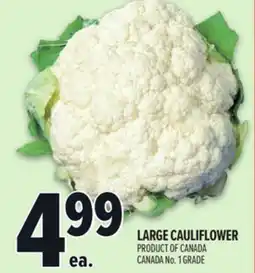 Metro LARGE CAULIFLOWER offer