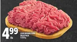 Metro LEAN GROUND PORK VALUE PACK offer