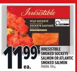 Metro IRRESISTIBLE SMOKED SOCKEYE SALMON OR ATLANTIC SMOKED SALMON offer