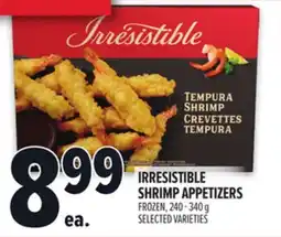 Metro IRRESISTIBLE SHRIMP APPETIZERS offer