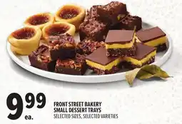 Metro FRONT STREET BAKERY SMALL DESERT TRAYS offer