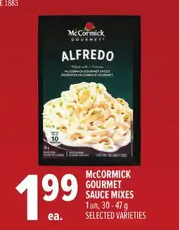 Metro MCCORMICK GOURMET SAUCE MIXES offer