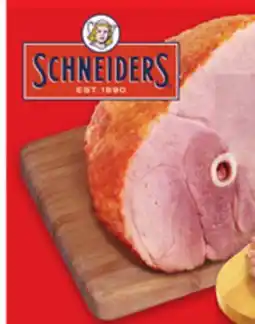 Metro IRRESISTIBLE SPIRAL SLICED HONEY HAM OR SCHNEIDERS SEMI BONELESS SMOKED HAM offer