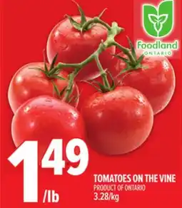 Metro TOMATOES ON THE VINE offer