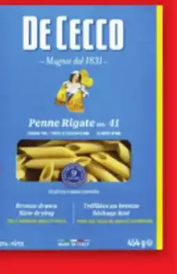 Metro DE CECCO PASTA offer