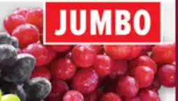 Metro JUMBO RED OR GREEN OR LARGE BLACK SEEDLESS GRAPES offer