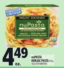 Metro nuPASTA KONJAC PASTA offer