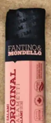 Metro FANTINO & MONDELLO ITALIAN DELI MEATS offer