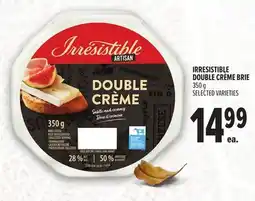 Metro IRRESISTIBLE DOUBLE CRÈME BRIE offer