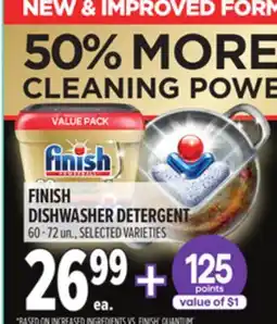 Metro FINISH DISHWASHER DETERGENT offer