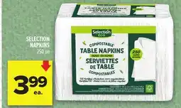 Metro SELECTION NAPKINS offer