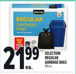 Metro SELECTION REGULAR GARBAGE BAGS offer