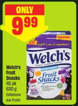 FreshCo Welch's Fruit Snacks 45 pk 630 g offer