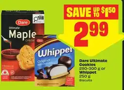 FreshCo Dare Ultimate Cookies 290-300 g or Whippet 250 g offer