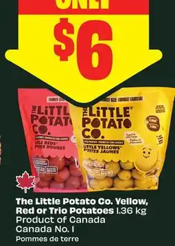 FreshCo The Little Potato Co. Yellow, Red or Trio Potatoes 1.36 kg Product of Canada, Canada No. 1 offer